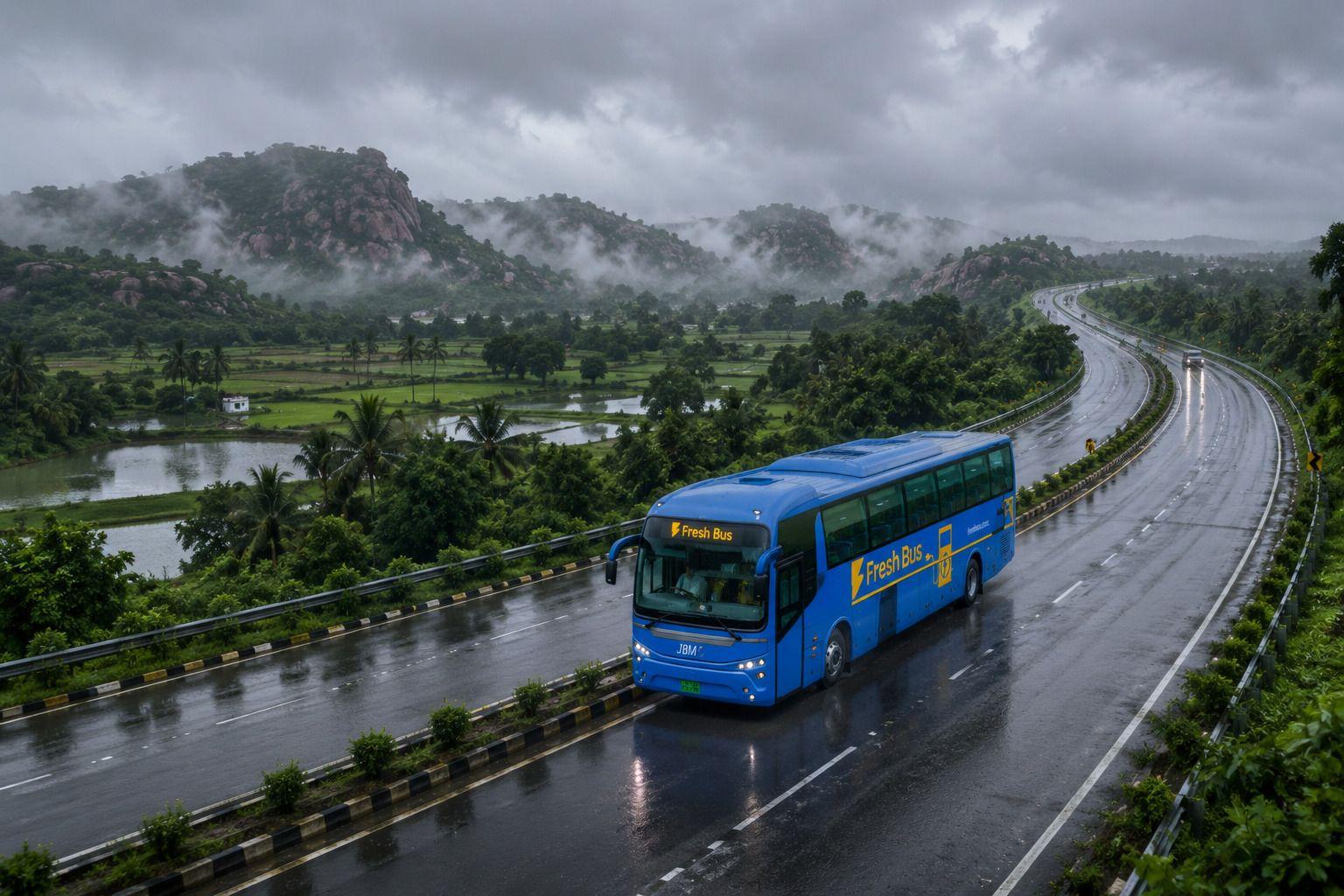 Bangalore to Chennai Road Trip: Best Scenic Spots in Monsoon